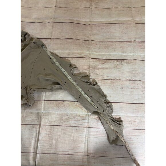 Rock Rose Couture Women's Crop Distressed Long Sleeve Sweater - Small - Picture 9 of 13